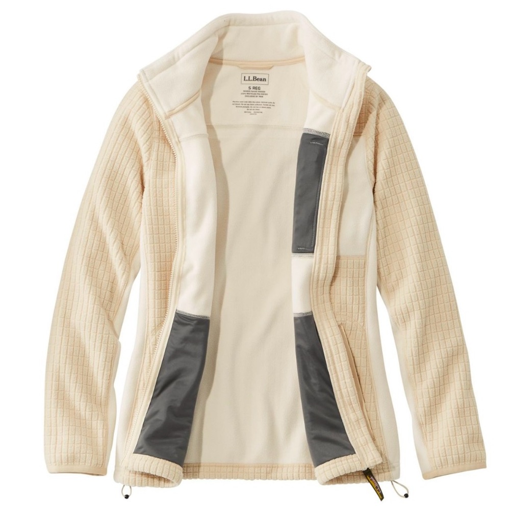 LL Bean Women's Mountain Classic Windproof Fleece Jacket. Size medium. - Picture 4 of 6